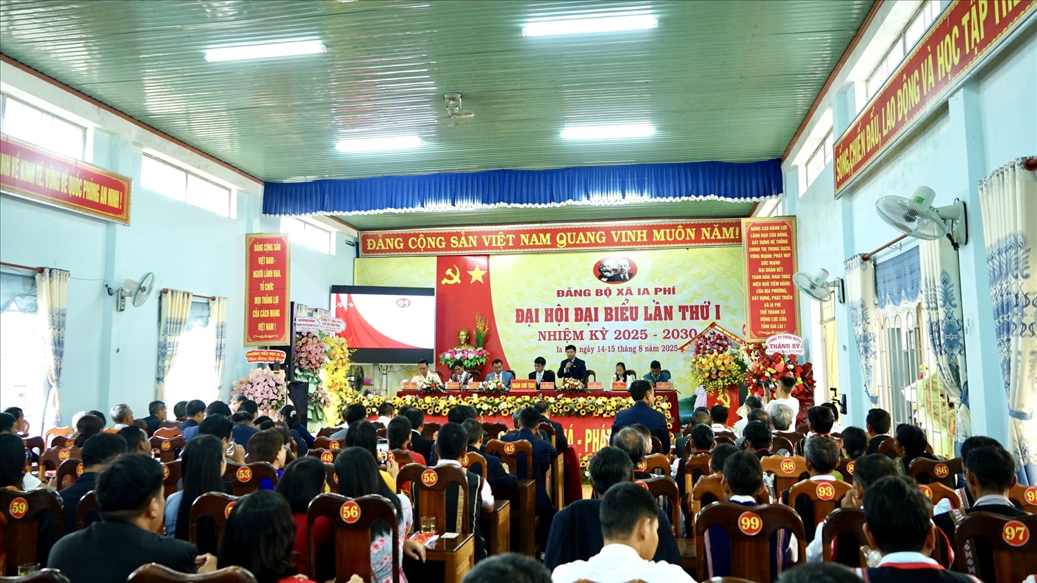 Quang cảnh Đại hội- Ảnh Ngọc Thu