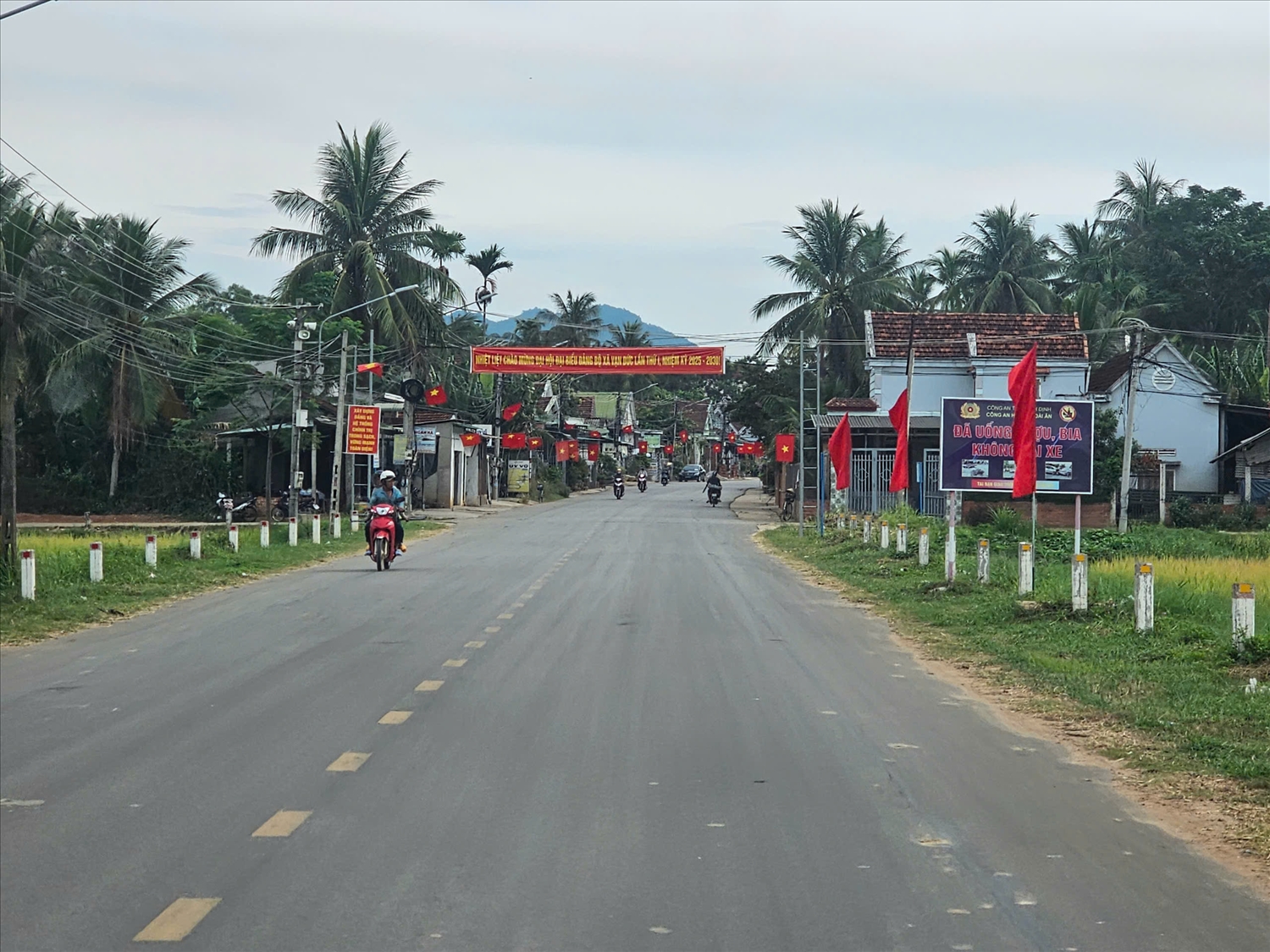 Một góc xã Vạn Đức hôm nay