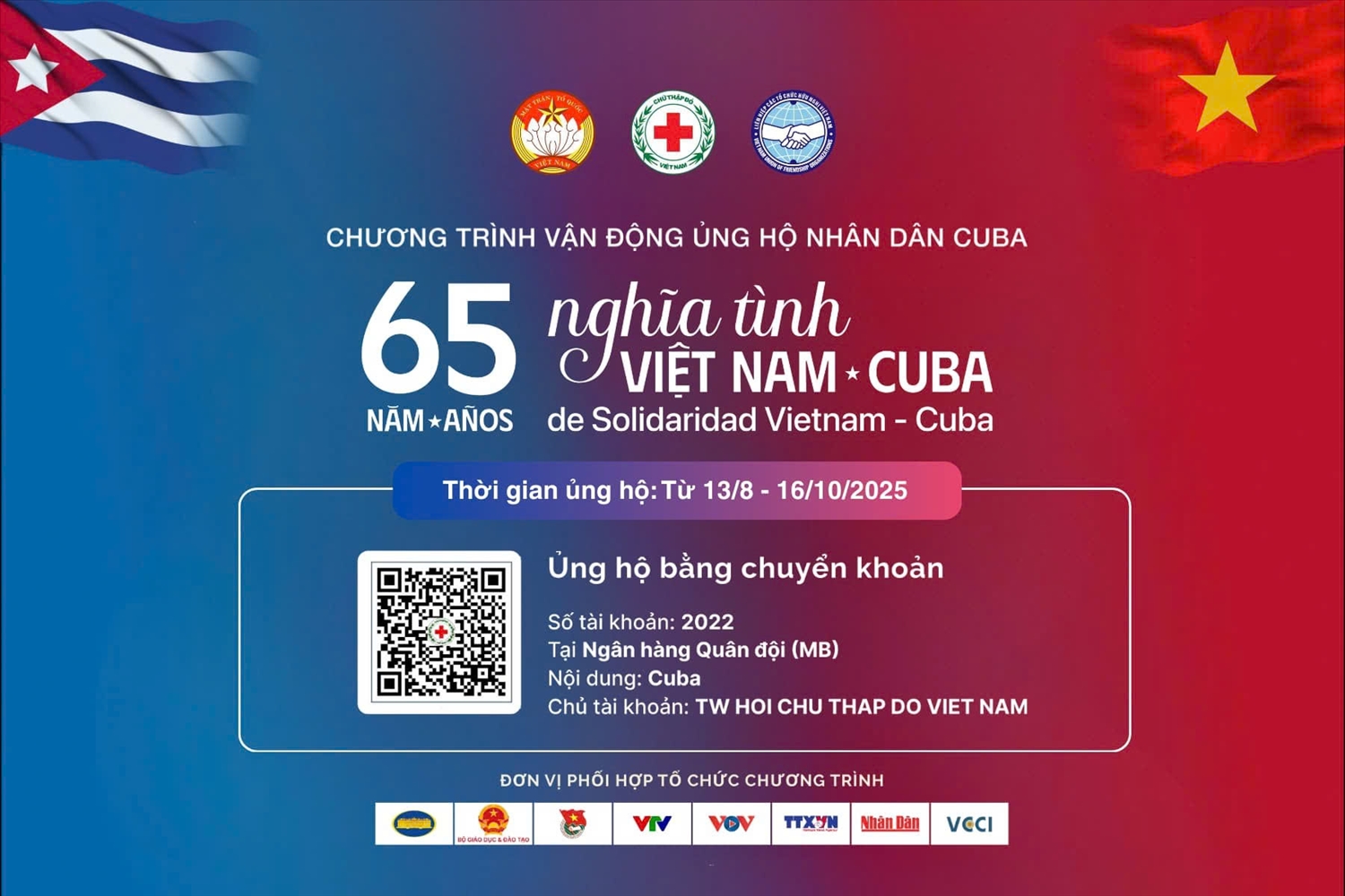 Cảnh giác với các trang giả mạo, lợi dụng Chương trình vận động ủng hộ nhân dân Cuba 1