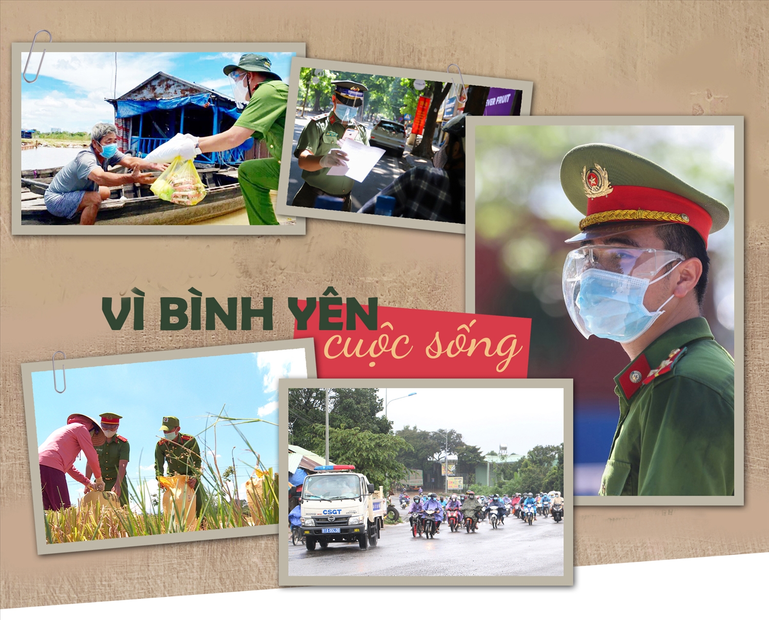 Lòng trung thành, sự hy sinh và những cống hiến to lớn của các thế hệ cán bộ, chiến sĩ Công an nhân dân trong sự nghiệp cách mạng của dân tộc được Đảng, Nhà nước và nhân dân ghi nhận