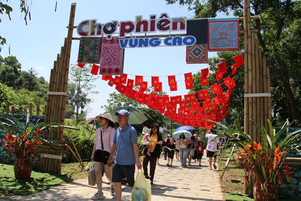 Chợ phiên vùng cao “Vui Tết độc lập” sẽ được tổ chức tại Làng Văn hóa - Du lịch các dân tộc Việt Nam nhân dịp Quốc khánh 2/9