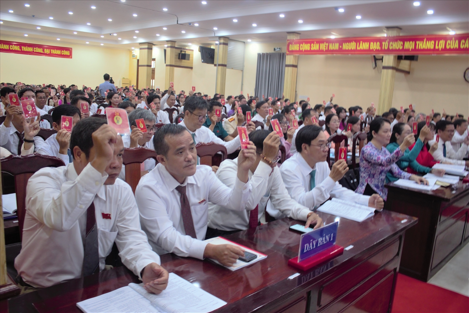 Có 247 đại biểu chính thức dự Đại hội. (Ảnh: Tào Đạt)
