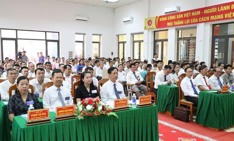 Đại biểu tham dự Đại hội .(ảnh Quỳnh Trâm)