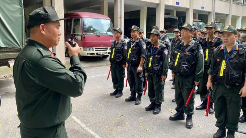  Lực lượng công an quyết tâm bảo vệ sự kiện A80 tuyệt đối an toàn (Ảnh minh họa)
