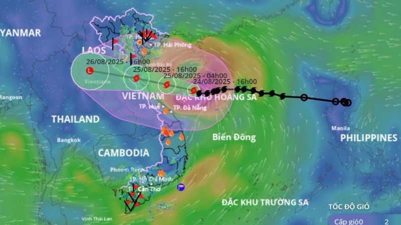 Bão số 5 đang gây ra nhiều thiệt hại về người và tài sản (Ảnh IT)