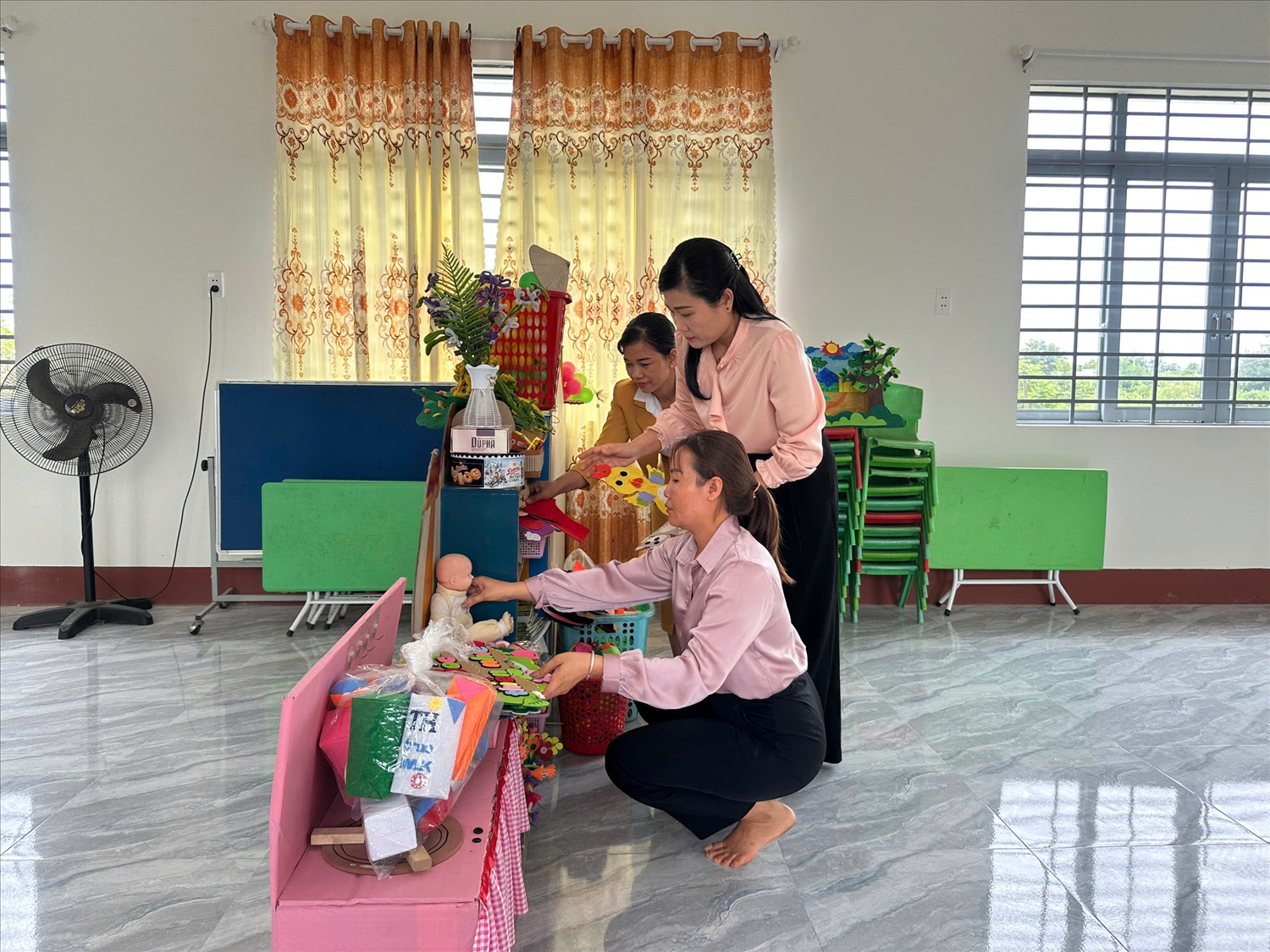 Công tác chuẩn bị cơ bản hoàn tất, các cơ sở giáo dục tỉnh Đắk Lắk sẵn sàng cho năm học mới (ảnh: Lê Hường)