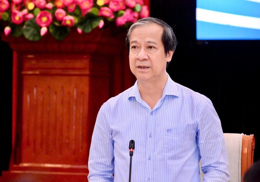 Bộ trưởng Nguyễn Kim Sơn phát biểu tại tọa đàm. Ảnh: ITN