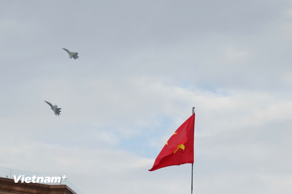 Trong hành trình lịch sử của mình, Không quân Việt Nam đã viết nên những trang sử vàng chói lọi. (Ảnh: PV/Vietnam+)