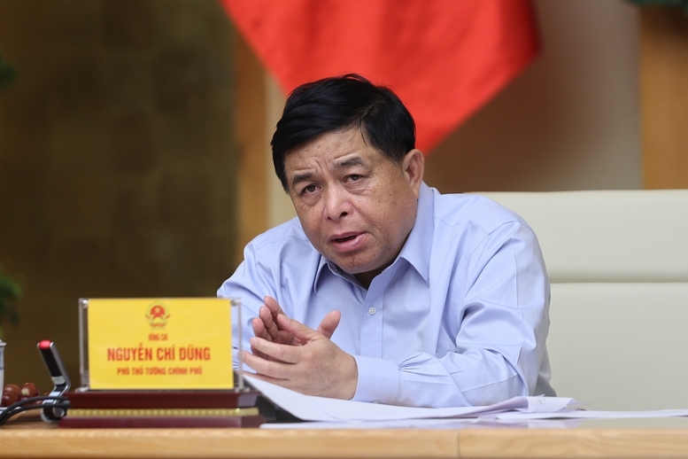 Phó Thủ tướng Nguyễn Chí Dũng phát biểu tại phiên họp - Ảnh: VGP/Nhật Bắc