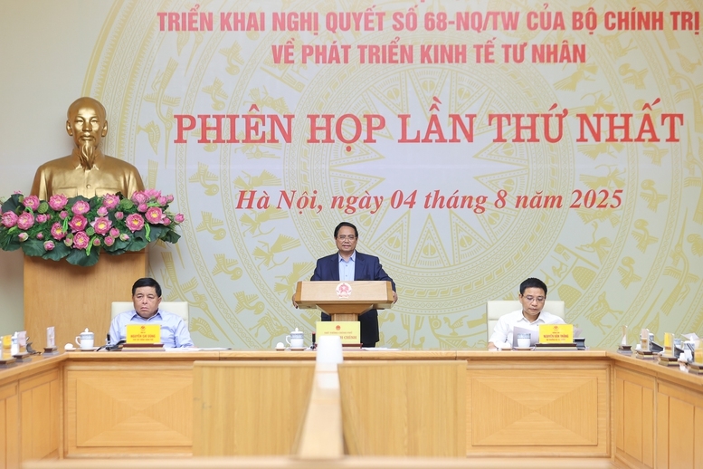 Thủ tướng yêu cầu kiên định các mục tiêu đã đề ra trong các Nghị quyết của Bộ Chính trị, Quốc hội, Chính phủ - Ảnh: VGP/Nhật Bắc