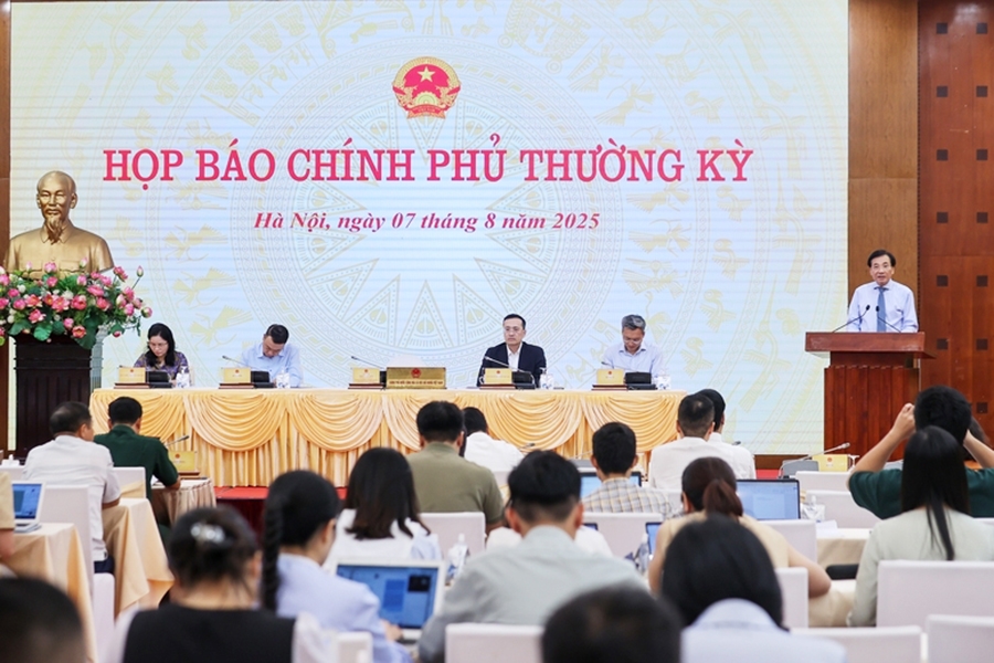 Quang cảnh họp báo