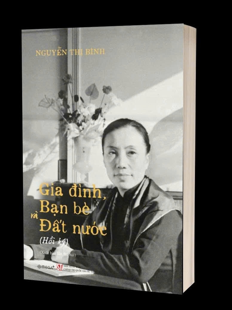 Cuốn hồi ký ""Gia đình, bạn bè và đất nước" tái hiện cuộc đời và những dấu son trong sự nghiệp của bà Nguyễn Thị Bình