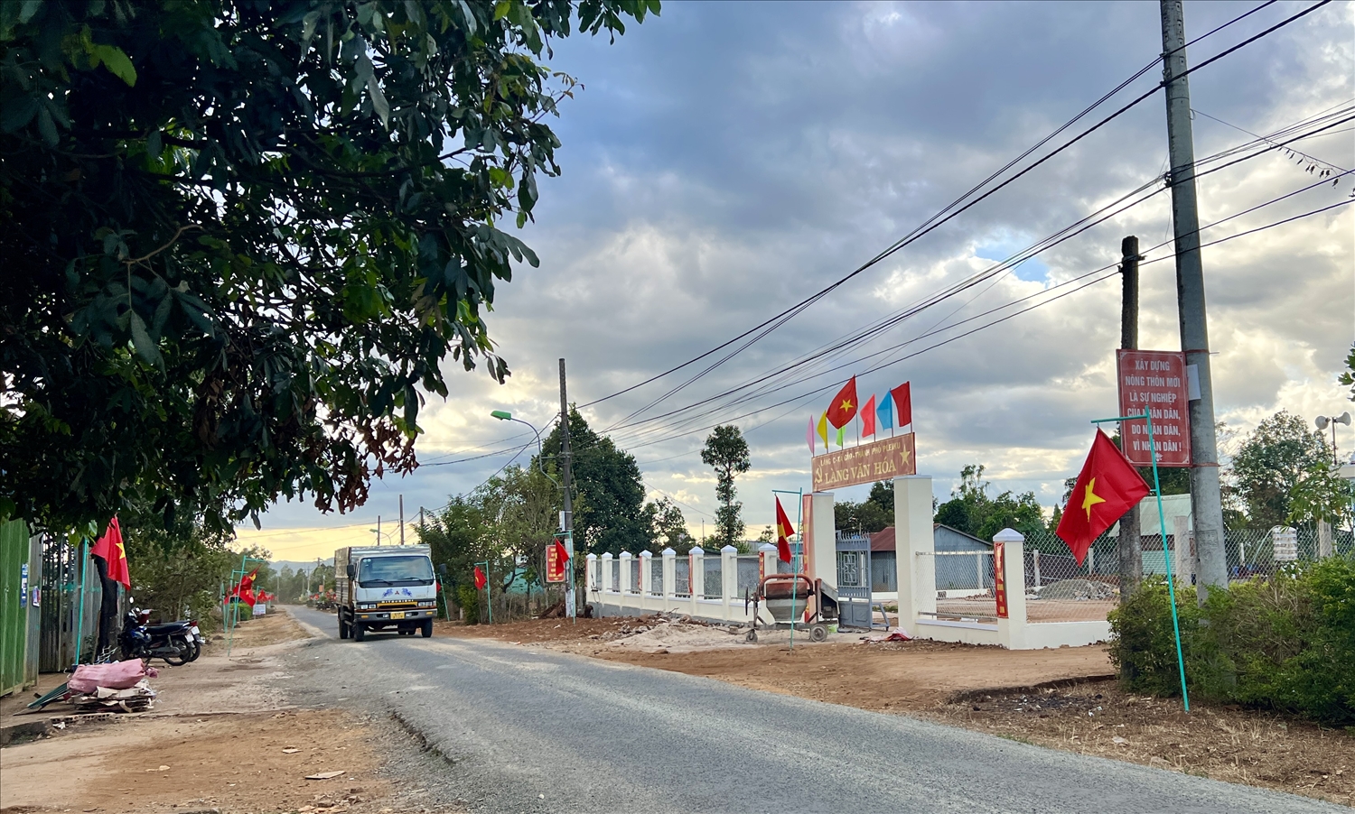 Một góc xã Gào Anh hùng