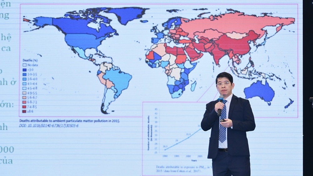 PGS.TS. Nguyễn Đình Thọ - Phó Viện trưởng Viện Chiến lược và Chính sách môi trường - Ảnh: Vingroup