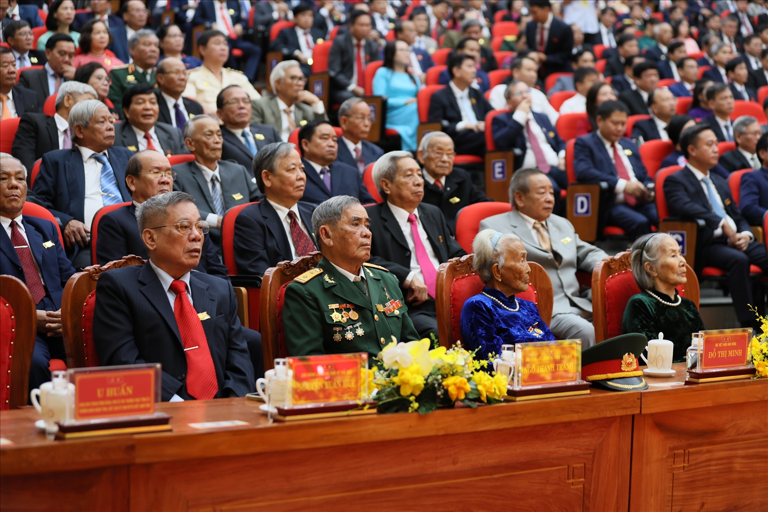 Các đại biểu dự Đại hội. (Ảnh Mai Đức).
