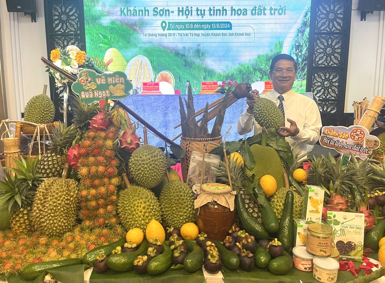 Miền núi Khánh Hoà có nhiều loại trái cây đặc sản, giá trị cao (Ảnh T.N)