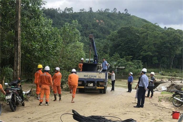 Đoàn công tác kiểm tra tại Tam Điệp - Ninh Bình