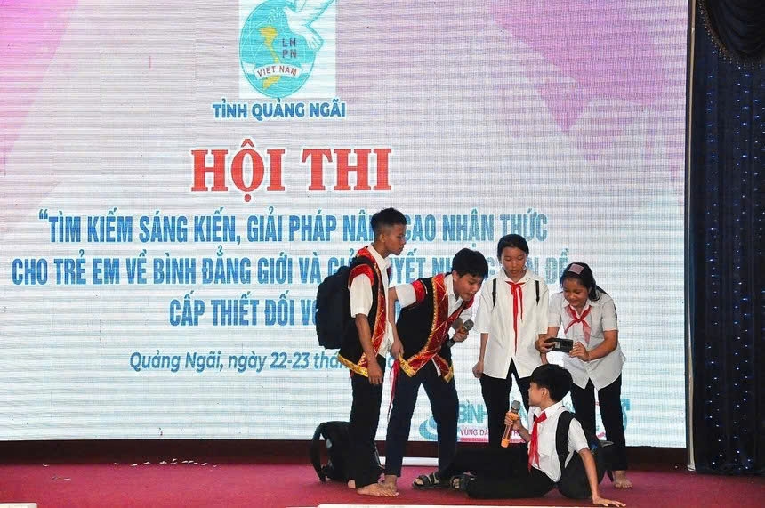 Dự án 8 đã góp phần nâng cao nhận thức, thay đổi định kiến giới cho phụ nữ và trẻ em DTTS tại Quảng Ngãi