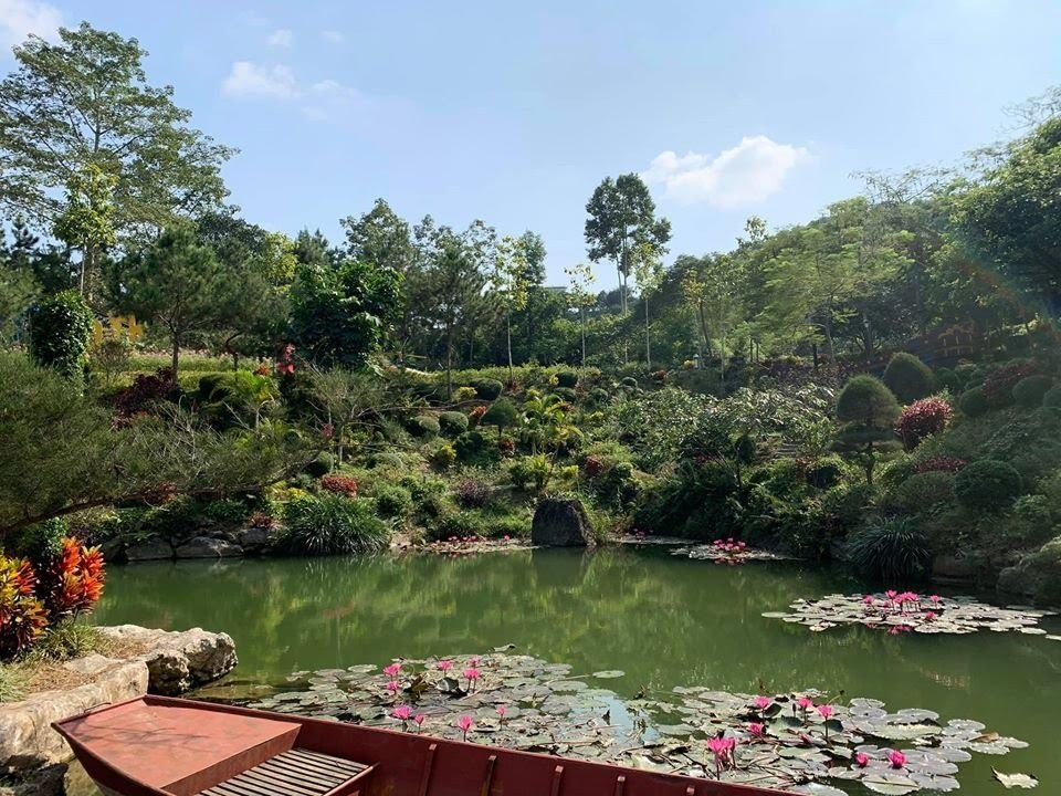 Một góc Công viên Di sản các nhà khoa học Việt Nam.