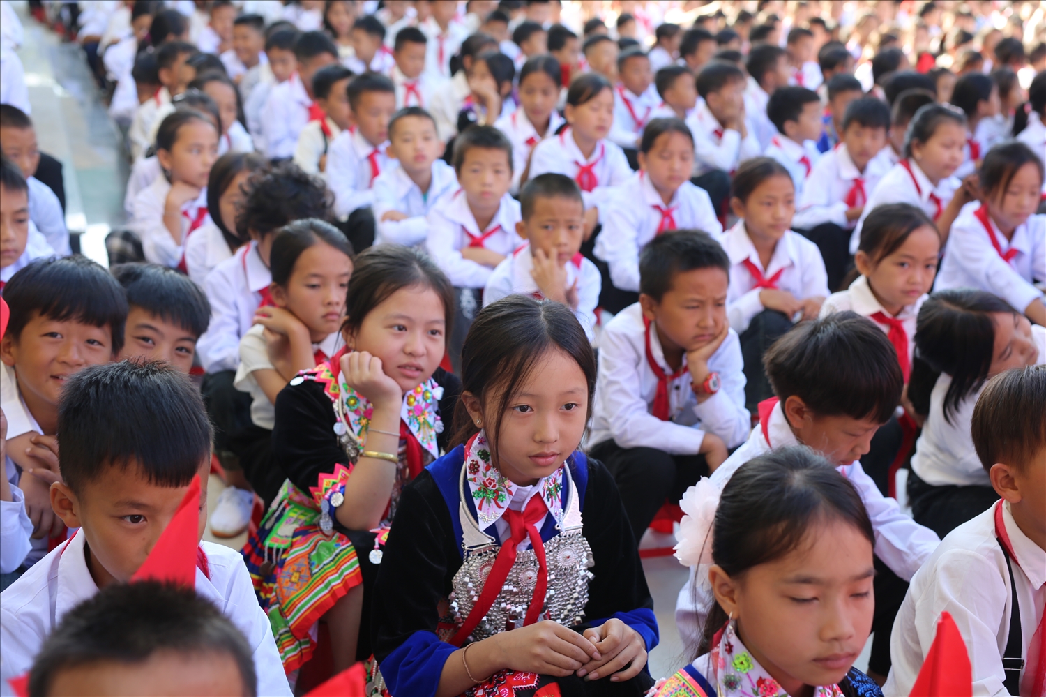 Nhiều năm qua, Mường Lống không có tình trạng học sinh bỏ học - Ảnh: Thanh Hải