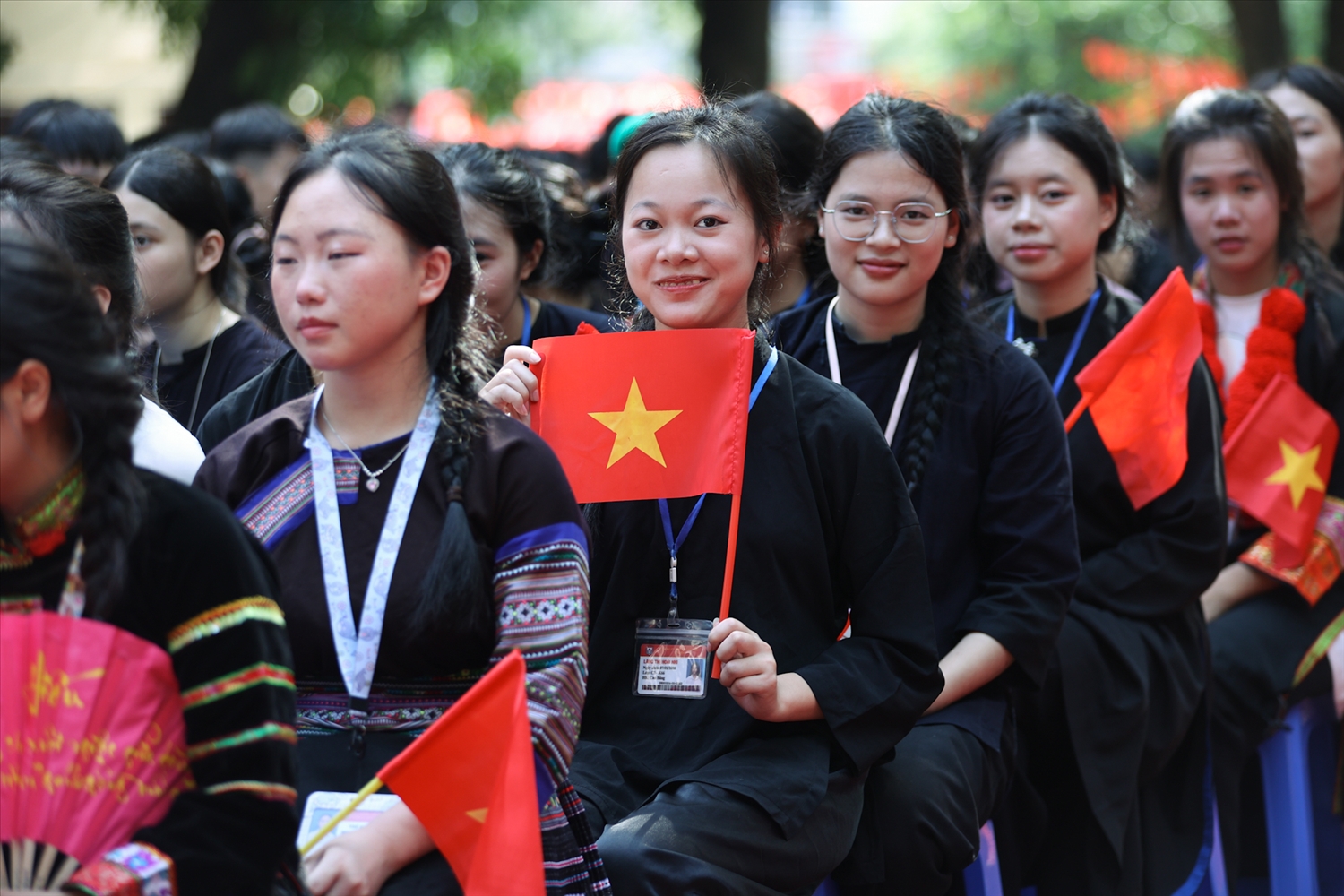 Niềm vui của học sinh Trường Phổ thông Vùng cao Việt Bắc trong Lễ khai giảng năm học mới 2025 - 2026 