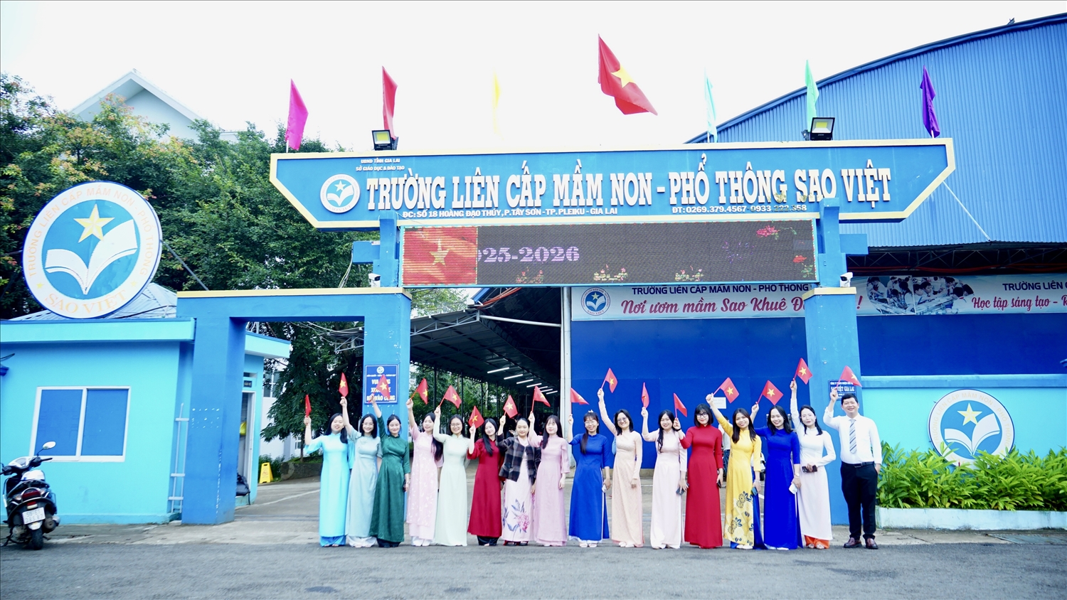 (Tin Chuyên đề) Trường TH, THCS & THPT Sao Việt đón lễ khai giảng đặc biệt 5