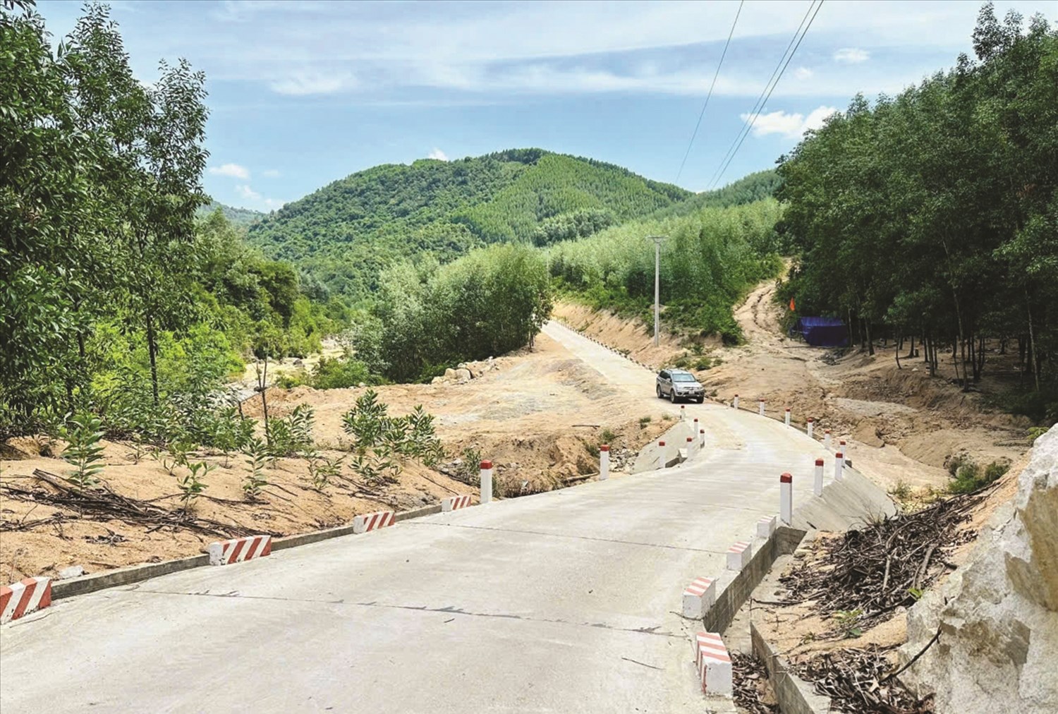 Thời gian qua, tỉnh Gia Lai đặc biệt quan tâm đầu tư các công trình hạ tầng thiết yếu tại vùng đồng bào DTTS và miền núi