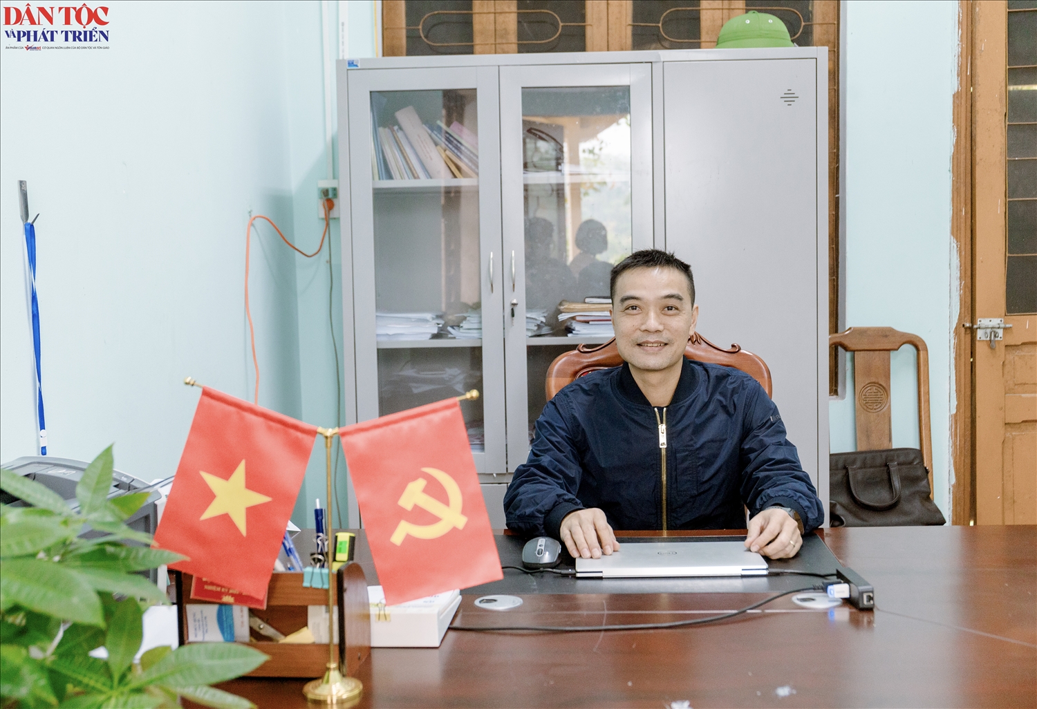 Ông Lê Kiên, Chủ tịch UBND xã Việt Lâm 