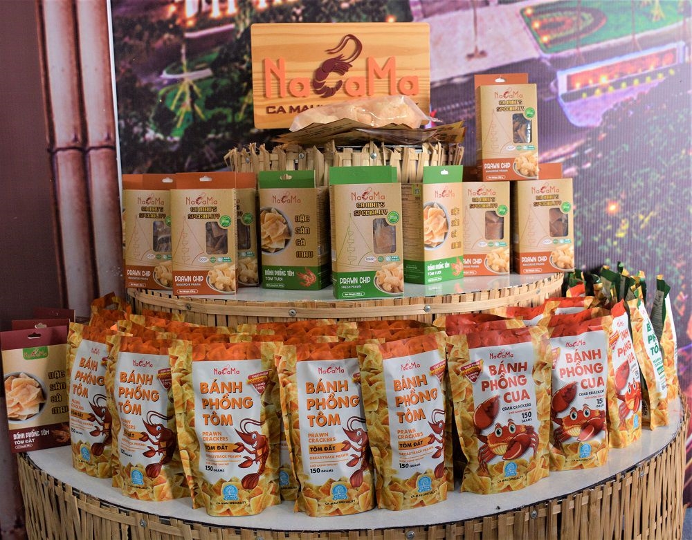 Nhiều sản phẩm OCOP tỉnh Cà Mau đã dần khẳng định được thương hiệu và vươn ra thị trường lớn