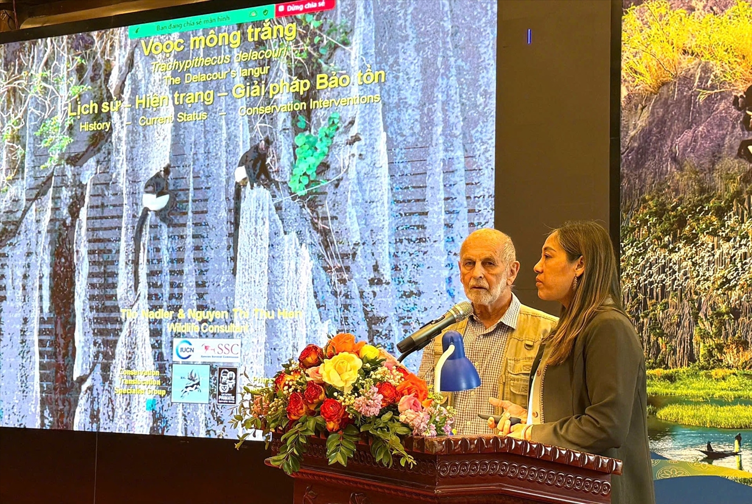 Chuyên gia trong nước và quốc tế phát biểu tại Hội thảo.