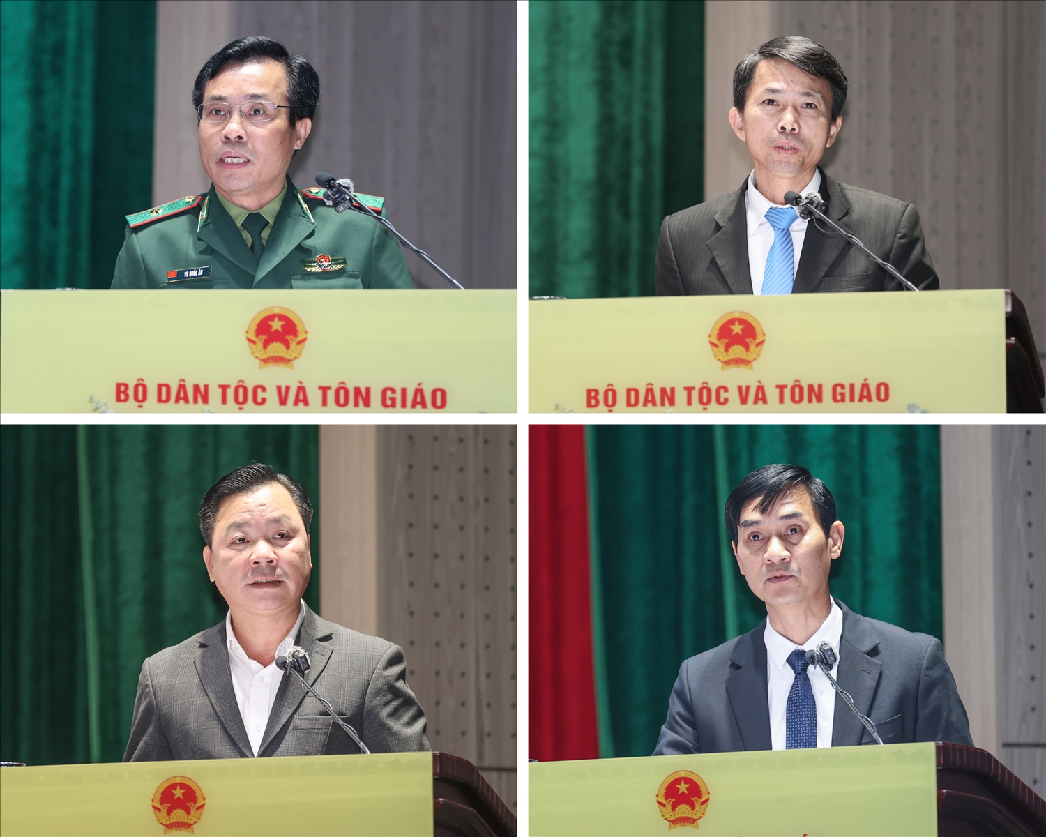 Đại diện các bộ, ngành, địa phương chia sẻ kinh nghiệm công tác 