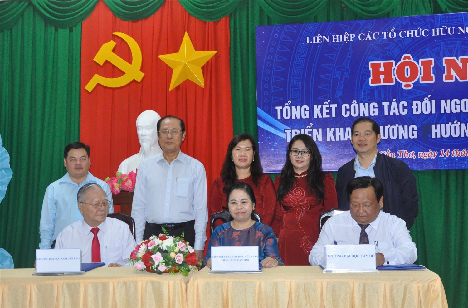 Liên hiệp các tổ chức hữu nghị ký kết quy chế phối hợp với các đơn vị liên quan