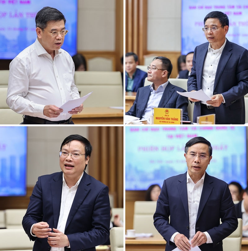 Các đại biểu phát biểu - Ảnh: VGP/Nhật Bắc 