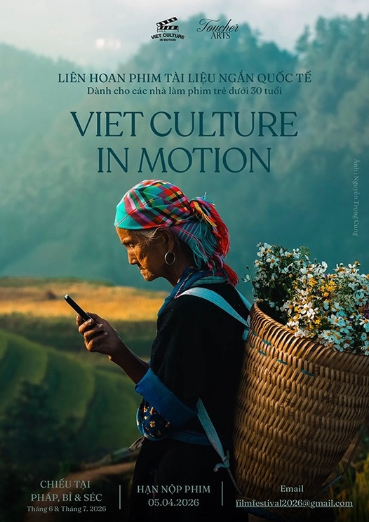 Liên hoan phim tài liệu ngắn quốc tế “Viet Culture in Motion” chính thức được phát động tại Việt Nam và nhiều quốc gia. Ảnh: ITN