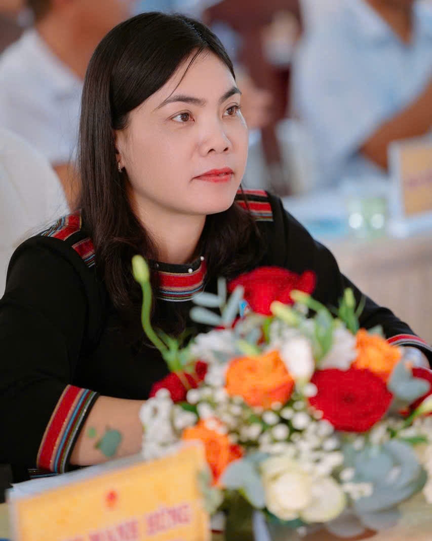 Bà Siu H’Ler - Bí thư Đảng ủy xã Ia Púch