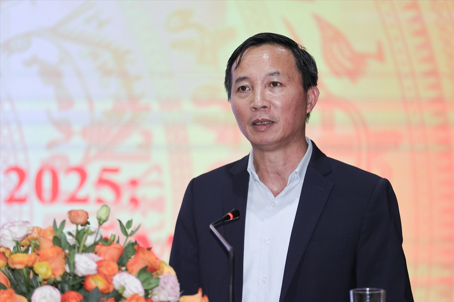 Ông Vũ Hoài Bắc, Trưởng ban Tôn giáo Chính phủ phát biểu tại Hội nghị