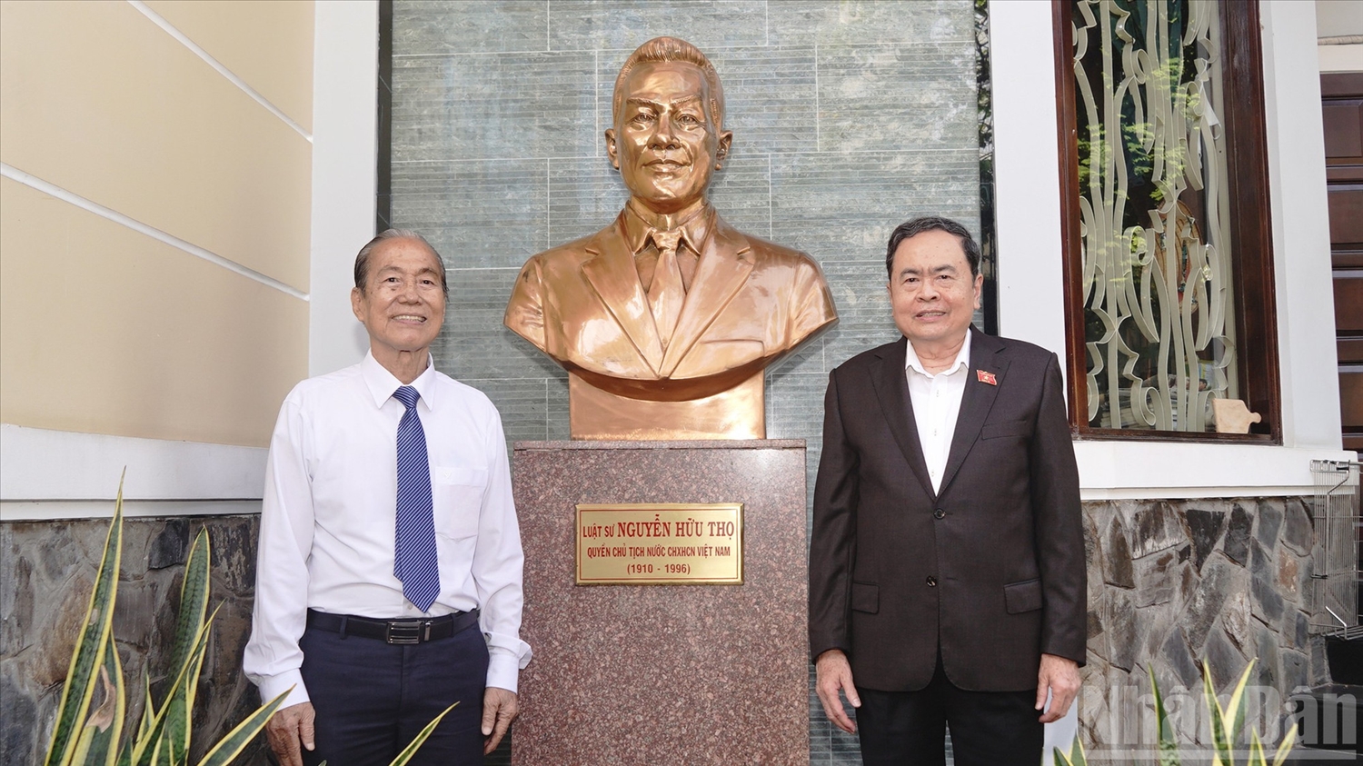 Chủ tịch Quốc hội Trần Thanh Mẫn tưởng nhớ, tri ân cố Chủ tịch Quốc hội Nguyễn Hữu Thọ