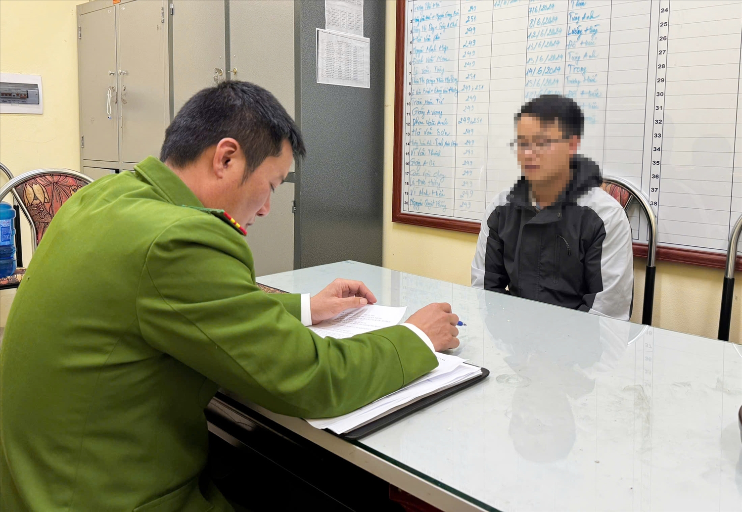 Công an tỉnh Sơn La xử lý trường hợp Thào A P. 