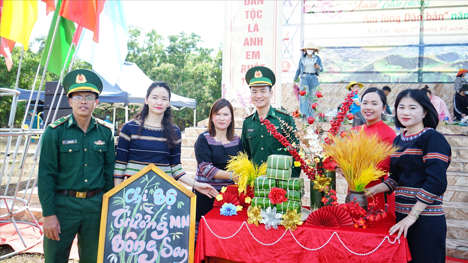 Lực lượng BĐBP tỉnh Gia Lai thường xuyên tổ chức nhiều mô hình, chương trình ý nghĩa, thiết thực giúp tình quân - dân càng thêm bền chặt