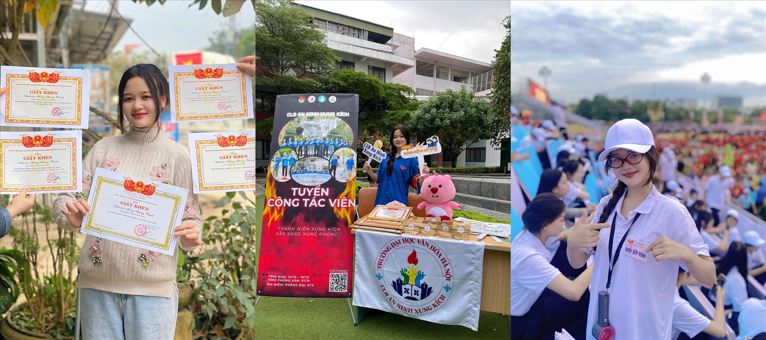 Chân dung em Hoàng Phương Thanh, sinh viên năm cuối Khoa Văn hóa học (Trường Đại học Văn hóa Hà Nội)