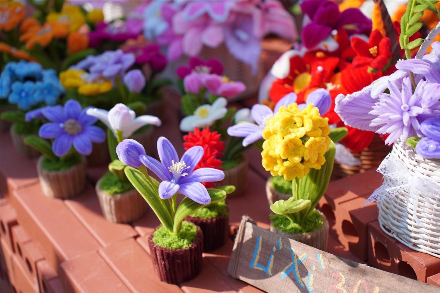 Hiện tại, doanh nghiệp một thành viên của Thanh hoạt động rất đều đặn. Trung bình mỗi tuần, cô sinh viên cho ra đời khoảng 5 - 7 bó hoa và các chậu hoa mini. Các sản phẩm có giá dao động từ 30.000 - 60.000 đồng (chậu mini) đến 100.000 - 150.000 đồng (bó hoa lớn)