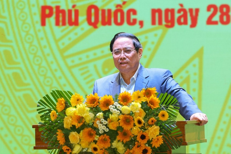 Thủ tướng Chính phủ Phạm Minh Chính chủ trì cuộc họp lần thứ hai của Uỷ ban Quốc gia APEC 2027 - Ảnh: VGP/Nhật Bắc