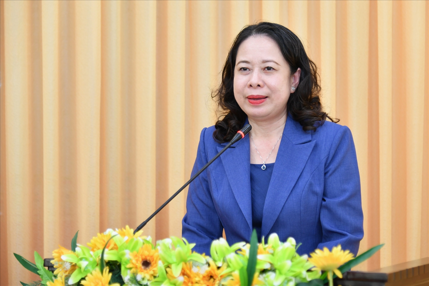 Phó Chủ tịch nước Võ Thị Ánh Xuân yêu cầu LLVT tỉnh An Giang tiếp tục chú trọng xây dựng 'thế trận lòng dân'