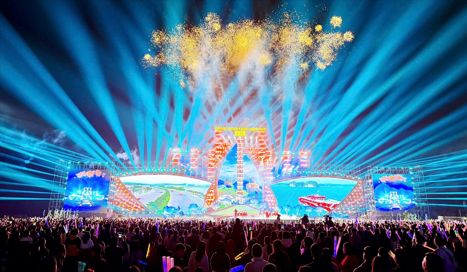 Ấn tượng Countdown chào năm mới 2026