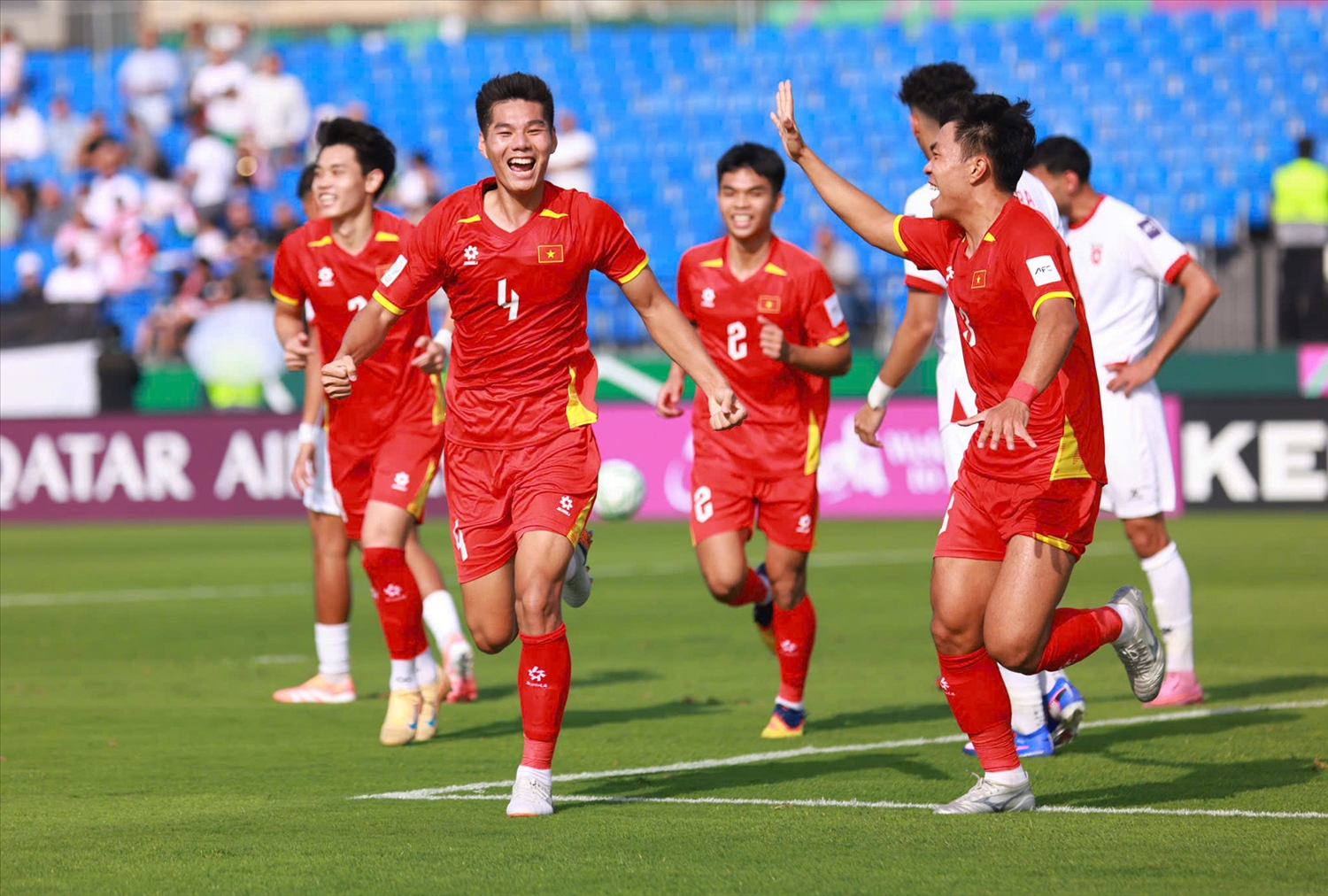 Chiến thắng trước Jordan là “bước đệm vàng” cho U23 Việt Nam (Ảnh IT)