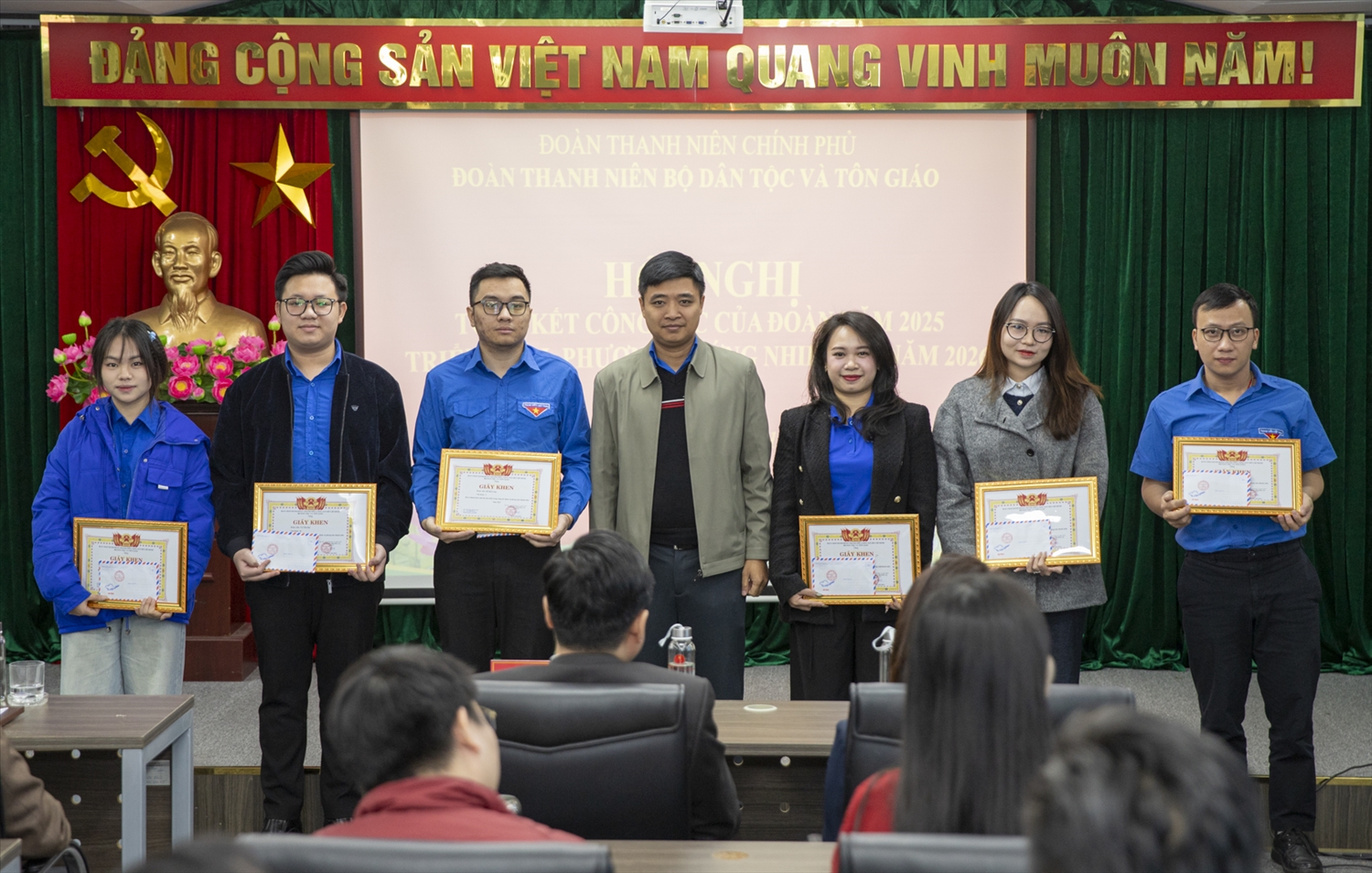 (Chùm ảnh PV)Tuổi trẻ Bộ Dân tộc và Tôn giáo: "Mỗi đoàn viên là một chiến sĩ trên không gian mạng" 10