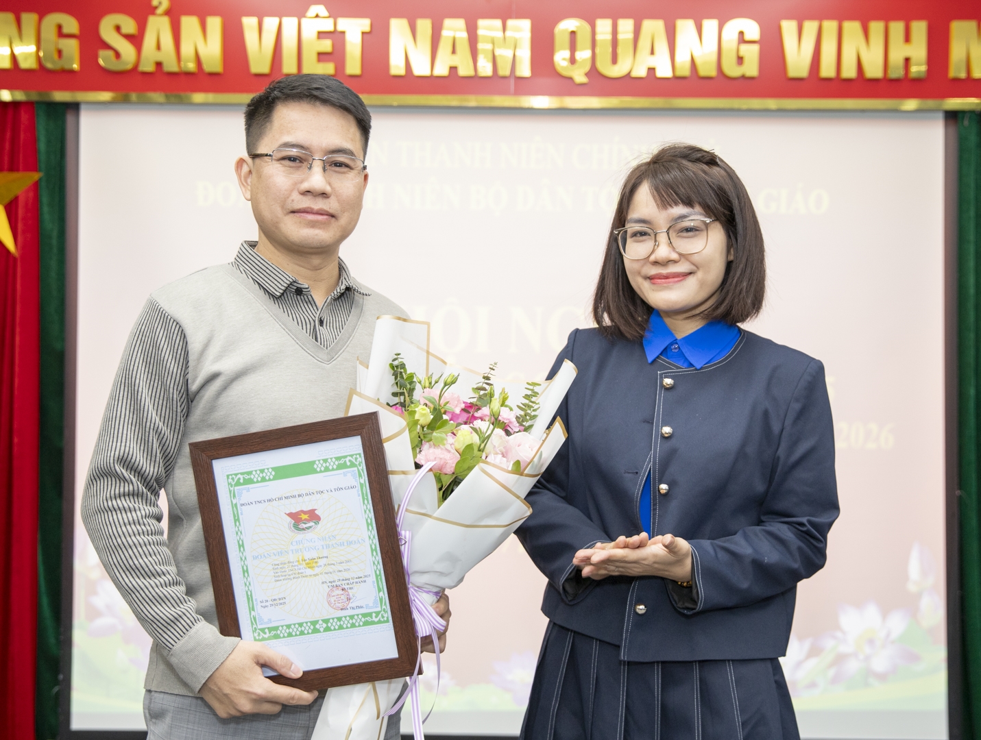 (Chùm ảnh PV)Tuổi trẻ Bộ Dân tộc và Tôn giáo: "Mỗi đoàn viên là một chiến sĩ trên không gian mạng" 12