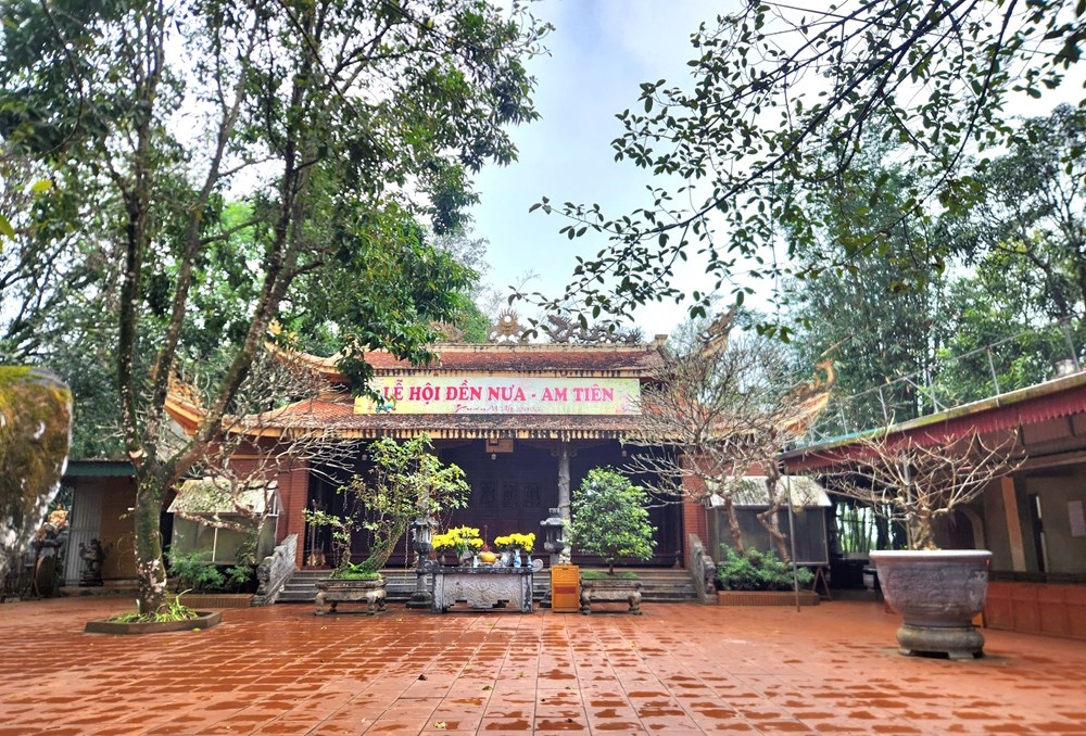 Cảnh quan Di tích khởi nghĩa Bà Triệu được vệ sinh, chỉnh trang, tạo không gian thông thoáng