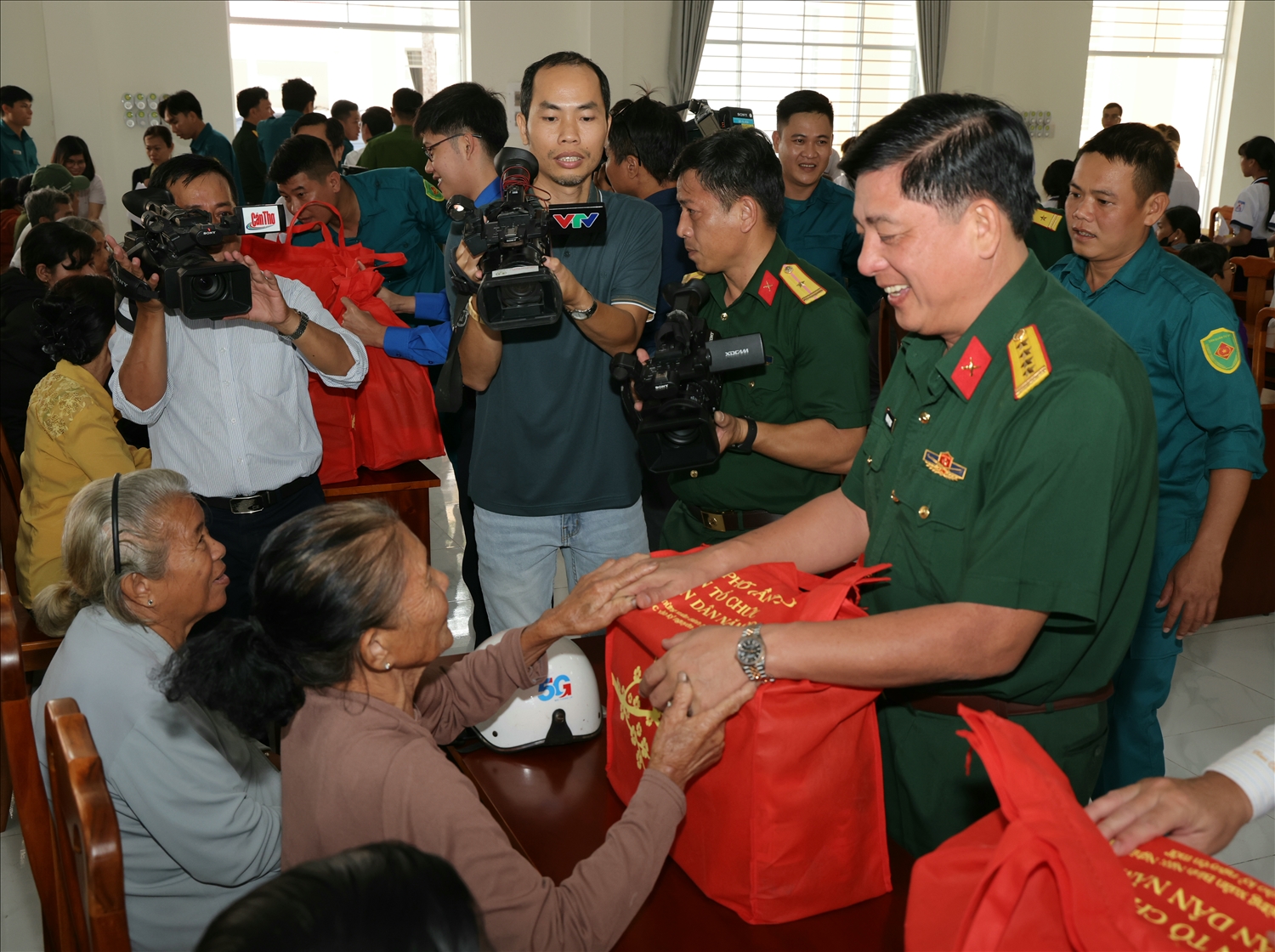 Tết Quân Dân là mô hình Dân vận khéo mang tính tổng hợp, toàn diện, thể hiện đúng với quan điểm chỉ đạo của Đảng, Nhà nước và Bộ Quốc phòng