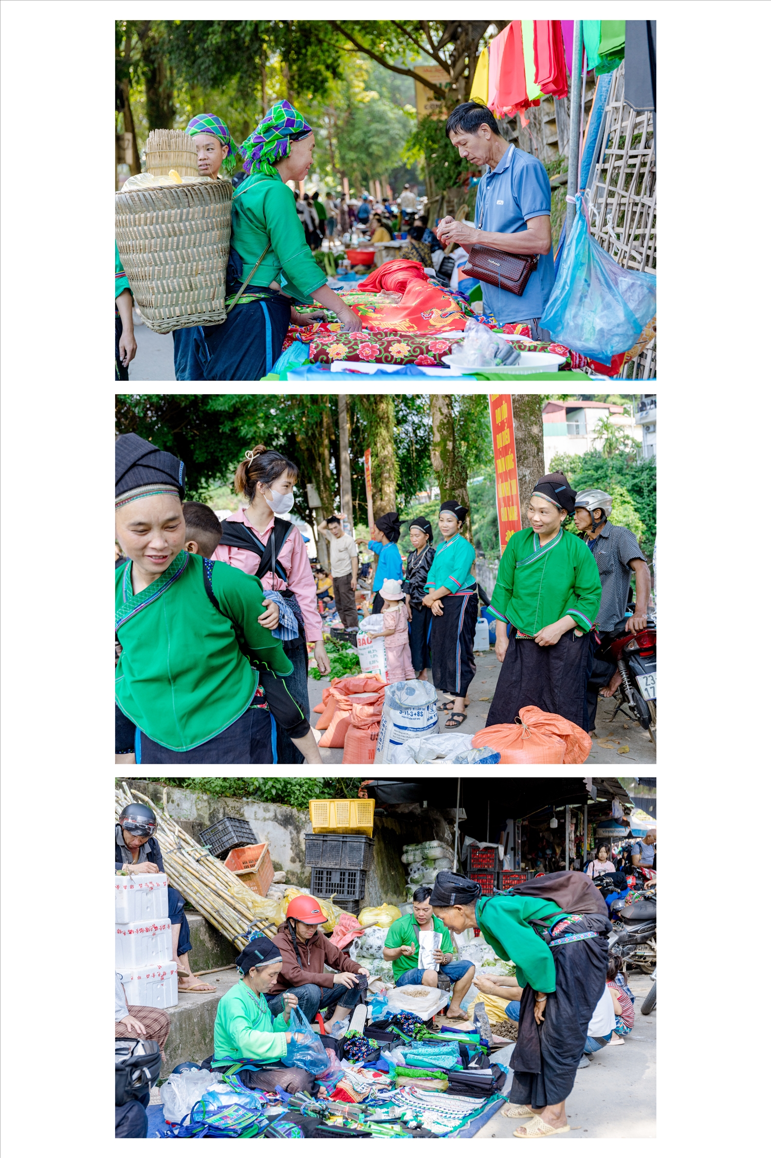 Hoạt động giao thương nông sản của đồng bào các dân tộc tỉnh Tuyên Quang tại chợ phiên